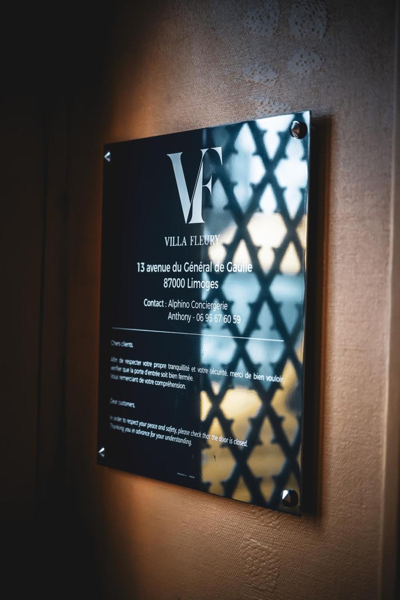 Villa Fleury - Appart'Hotel De Standing 리모주 외부 사진